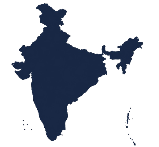 Map of India showing ECMO centres